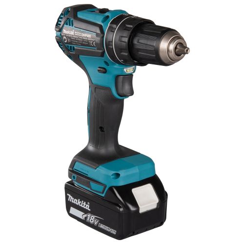 Perceuse-visseuse à percussion 18 V + 2 batteries 3 Ah + chargeur rapide coffret MAKPAC MAKITA DHP485RFJ photo du produit Secondaire 7 L