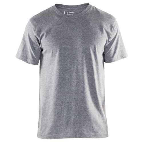 T-shirt gris chin&eacute; taille XS lot de 5 - BL&Aring;KL&Auml;DER - 362510439000XS pas cher