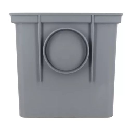 Regard eaux pluviales 25x25x25cm emboîtures femelles gris clair - NICOLL - RPCT pas cher Secondaire 2 L