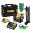 Niveau laser croix vert + 5 points XR 10,8 V + 1 batterie 2 Ah + chargeur DEWALT DCE0825D1G-QW photo du produit