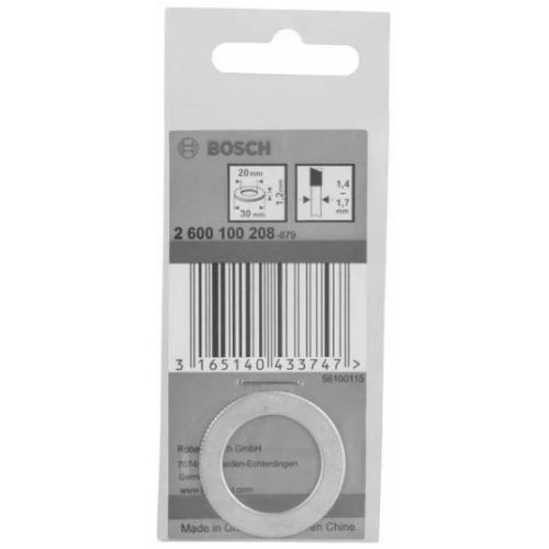 Bague de réduction crantée pour lame de scie circulaire 20/16 mm - BOSCH - 9650.2016.14 pas cher Secondaire 3 L