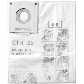 Sac filtre de sécurité Festool FIS-CTH 48/3 - 497542 pas cher Principale M