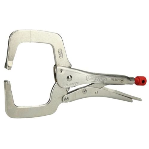 Pince étau pour cornières profonde 0 à 100 mm KS TOOLS 115.1071 photo du produit