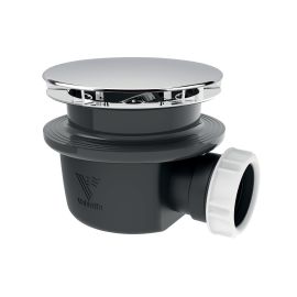 Bonde Turboflow grand débit pour receveur de douche D.90mm