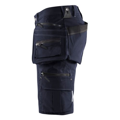 Short X1900 stretch 4D poches flottantes marine foncé/noir T38 - BLÅKLÄDER - 198816448699C44 pas cher Secondaire 4 L
