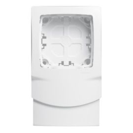 Cadre d'appareillage saillie Legrand 1 poste hauteur 12,5x20/32/40 mm blanc - 031404L photo du produit Principale M
