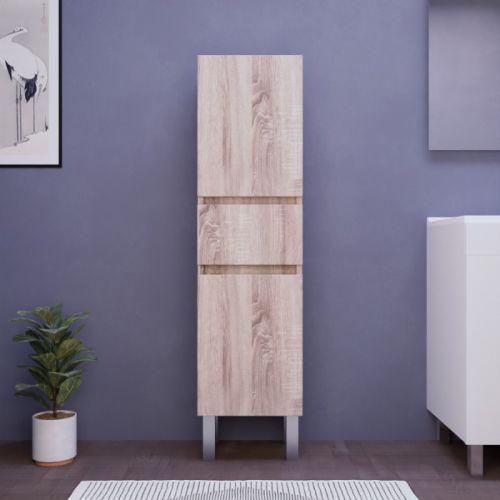 Armoire UNIVERS cambrian oak cachevis - CUISIBANE - ARM-UNIV35CO+C pas cher Secondaire 3 L