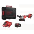 Meuleuse d'angle 18 V M18 BLSAG125X-402X 125 mm + 2 batterie 4,0 Ah + chargeur en coffret HD Box MILWAUKEE 4933492644 photo du produit