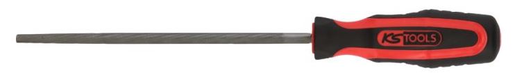 Ks Tools Lime Ronde Douce Emmanchée 200 Mm 157.0215