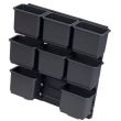 Lot de 9 inserts en PVC pour boîte de transport SCM KS TOOLS 850.0376 photo du produit