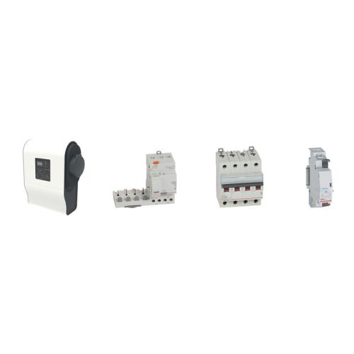 Pack borne VE Mode 3 22 kW 32 A GREEN'UP Premium pour 1 véhicule électrique LEGRAND 058022 photo du produit Principale L