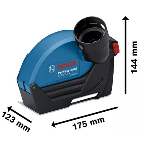 Carter GDE 125 EA-T diamètre 125 mm profondeur de coupe 25 mm BOSCH 1600A003DJ photo du produit Secondaire 1 L