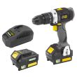 Perceuse-visseuse à percussion 18 V X-FIT XF-IMPACT 2 + 2 batteries 3 Ah Li-ion + chargeur + coffret FARTOOLS 216001 photo du produit Secondaire 3 S