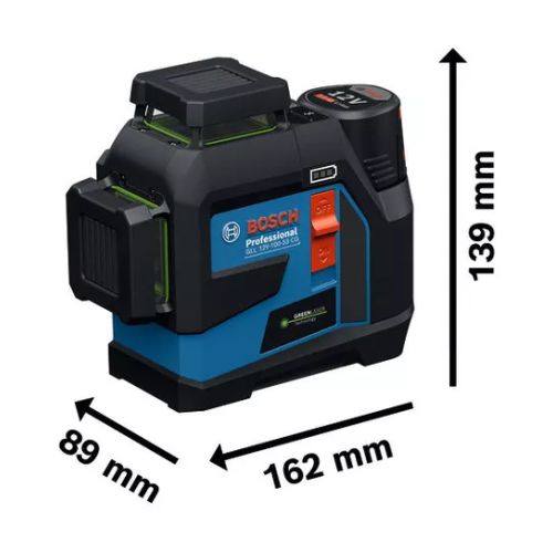 Laser lignes 12 V GLL 12V-100-33 CG Professional + 1 batterie 2 Ah + chargeur rapide + coffret L-BOXX BOSCH 0601065401 photo du produit Secondaire 1 L