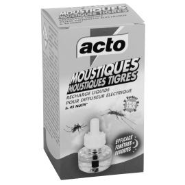 Recharge liquide antimoustiques 30ml pour diffuseur &eacute;l&eacute;ctrique - ACTO INSECTICIDES - MAT2 pas cher Principale M