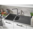 Mitigeur d'évier MINTA bec haut L à douchette extractible GROHE 32168000 photo du produit Secondaire 2 S