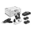 Visseuse pour plaquiste 18V DURADRIVE DWC 18-4500 HPC 4.0 I-Plus + 2 batteries BO 18 Li 4,0 Ah + chargeur TCL + Systainer SYS3 - FESTOOL - 576502 pas cher