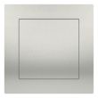 Cuvette carr&eacute;e 75 x 75 mm anti-poussi&egrave;re inox i-4501 DIDHEYA 53106 photo du produit