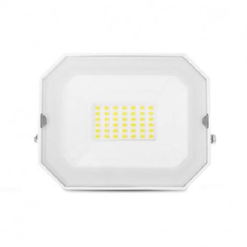 Projecteur extérieur LED LUMOS SLIM plat 30 W blanc sans câble 4000 K MIIDEX LIGHTING 800352 photo du produit Secondaire 1 L