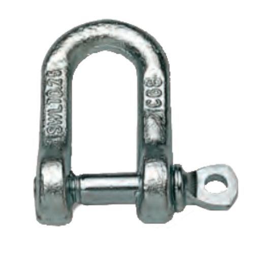 Manille droite 22 mm acier zingué charge 2000 kg CHAPUIS 330/22Z photo du produit Principale L