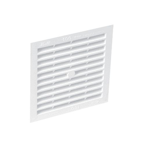 Grille de ventilation carrée à visser ou à coller type 150cm2 - NICOLL - 1B164 pas cher