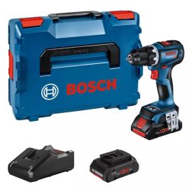 Perceuse-visseuse 18V Bosch GSR 18V-90 C PROFESSIONAL avec 2 batteries + chargeur + coffret L-BOXX - 06019K6005 photo du produit Principale M