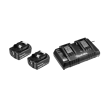 Pack 2 outils sans fil (DGA900PT4 + DGA506ZJ) + 4 batteries 5Ah+ chargeur + MAKPAC - MAKITA - DLX2245PT1 pas cher Secondaire 3 S