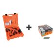 Pack Cloueur à gaz IM90Xi + pack 2,8 x 70 mm crantés (machine complète) 2,1 Ah en coffret SPIT PASLODE 054695 photo du produit