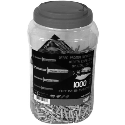 Cheville &agrave; frapper HIT M 6x30 bidon de 1000 - SPIT - 055704 pas cher Secondaire 8 L