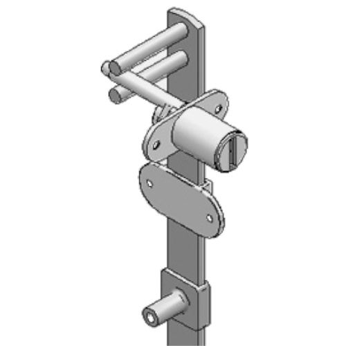 Kit serrure UNO pour fermeture bureau centralisée - OJMAR - 701816.E011NI pas cher Secondaire 1 L