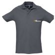 Polo sobrico noir 100% coton TM pas cher