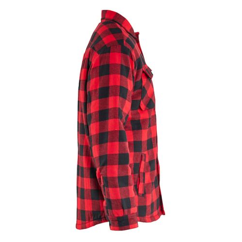 Chemise flanelle doubl&eacute;e en polaire rouge/noir T4XL - BL&Aring;KL&Auml;DER - 4704116856994XL pas cher Secondaire 2 L