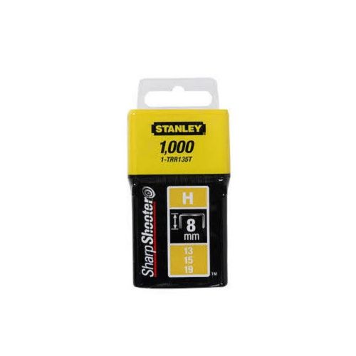 Agrafes 6 mm type H boîte de 1000 - STANLEY - 1-TRR134T pas cher