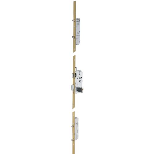 Serrure multipoints à larder 5 points 5900 SPN1 TRILOCK à entrebâilleur ecartement de pêne 100 mm bout carré VACHETTE 15621000 photo du produit Secondaire 1 L
