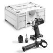 Perceuse-visseuse sans-fil QUADRIVE DRC 18/4-Basic (sans batterie ni chargeur) en coffret SYSTAINER - FESTOOL - 576458 pas cher