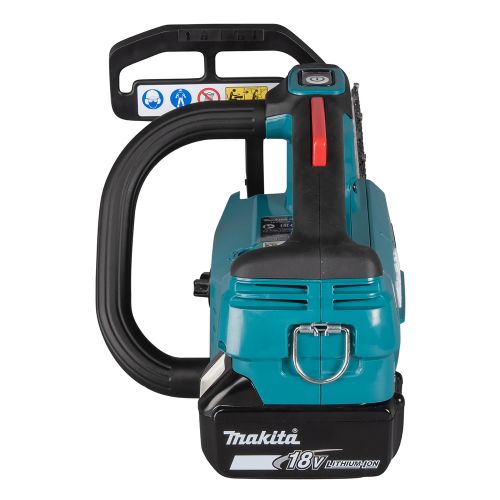 Tronçonneuse d'élagage 18 V LXT 25 cm + batterie 5 Ah + chargeur MAKITA DUC254RT2 photo du produit Secondaire 3 L