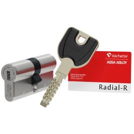 Cylindre profil européen RADIAL-R A2P*** débrayable 32 x 32 mm 4 clés OC VACHETTE 29198000 photo du produit Principale M