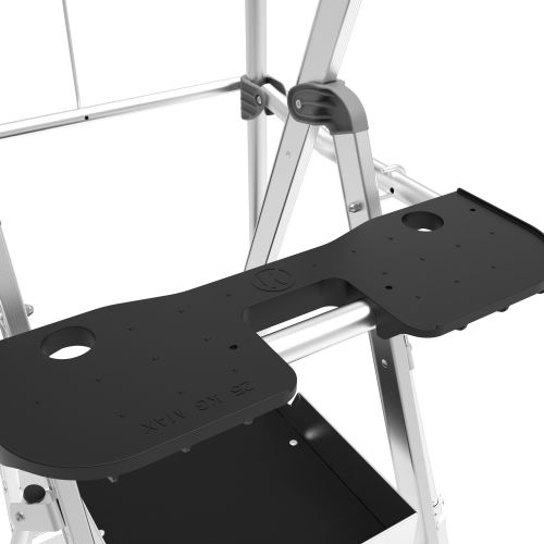 Plateforme Sherpamatic 7 marches - garde-corps lisses - TUBESCA-COMABI - 02272907 pas cher Secondaire 3 L