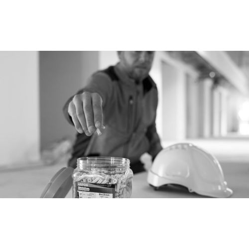 Cheville plastique universelle ARPON 6x25mm bidon de 800 - SPIT - 055722 pas cher Secondaire 6 L