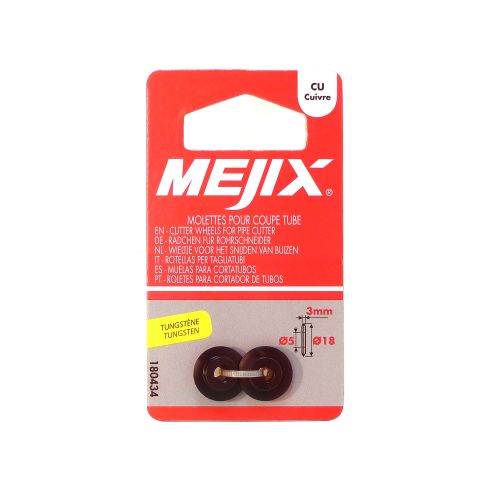 Molette pour coupe tubes 18x3x5 mm MEJIX 180434 photo du produit Secondaire 2 L