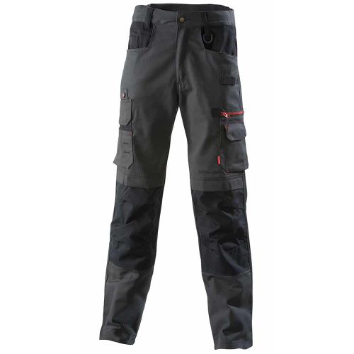 Pantalon de travail multipoches FORAS WORK ATTITUDE charcoal/noir T3 LAFONT LA-1ATNCP-6-657-3 photo du produit Principale L