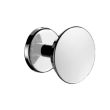 Patère porte-manteau 1 tête ronde inox 304 chromé - DELABIE - 301 pas cher