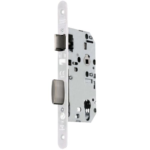 Serrure monopoint &agrave; larder D459 urgence axe 50mm T20 bout rond finition inox - VACHETTE - 14510000 pas cher