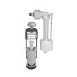 Mécanisme WC interrompable chromé + robinet flotteur standard - GARIS - W03-4500G pas cher Secondaire 3 S