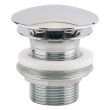 Bonde de lavabo champignon laiton chromée H60 33 x 42 VALENTIN 00 122500 000 00 photo du produit Secondaire 1 S