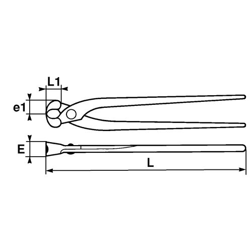 Tenaille de mécanicien 250mm - SAM OUTILLAGE - 229-25 pas cher Secondaire 1 L