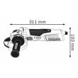 Meuleuse d'angle GWS 17-125 CI Professional 1700 W en coffret standard BOSCH 060179G007 photo du produit Secondaire 1 S