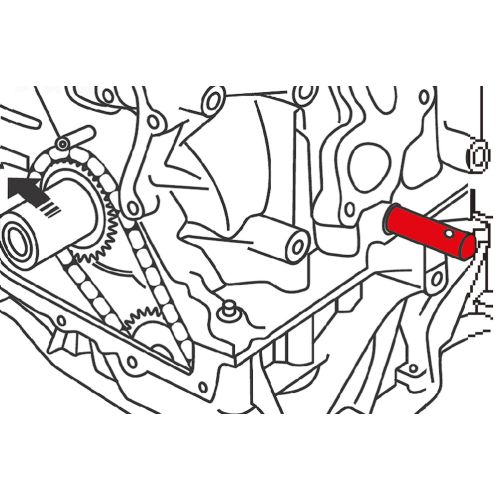 Jeu d'outils de calage Nissan - Renault KS TOOLS 400.0950 photo du produit Secondaire 2 L