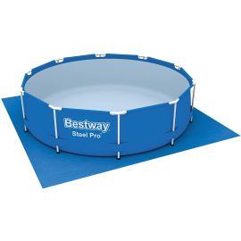 Tapis de sol carré Bestway bleu pour piscine - 58001 photo du produit Principale M