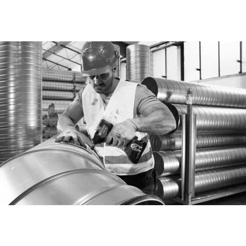 Visseuse &agrave; choc 18V GDR 18V-200 (sans batterie ni chargeur) en coffret L-BOXX - BOSCH - 06019J5106 pas cher Secondaire 5 L